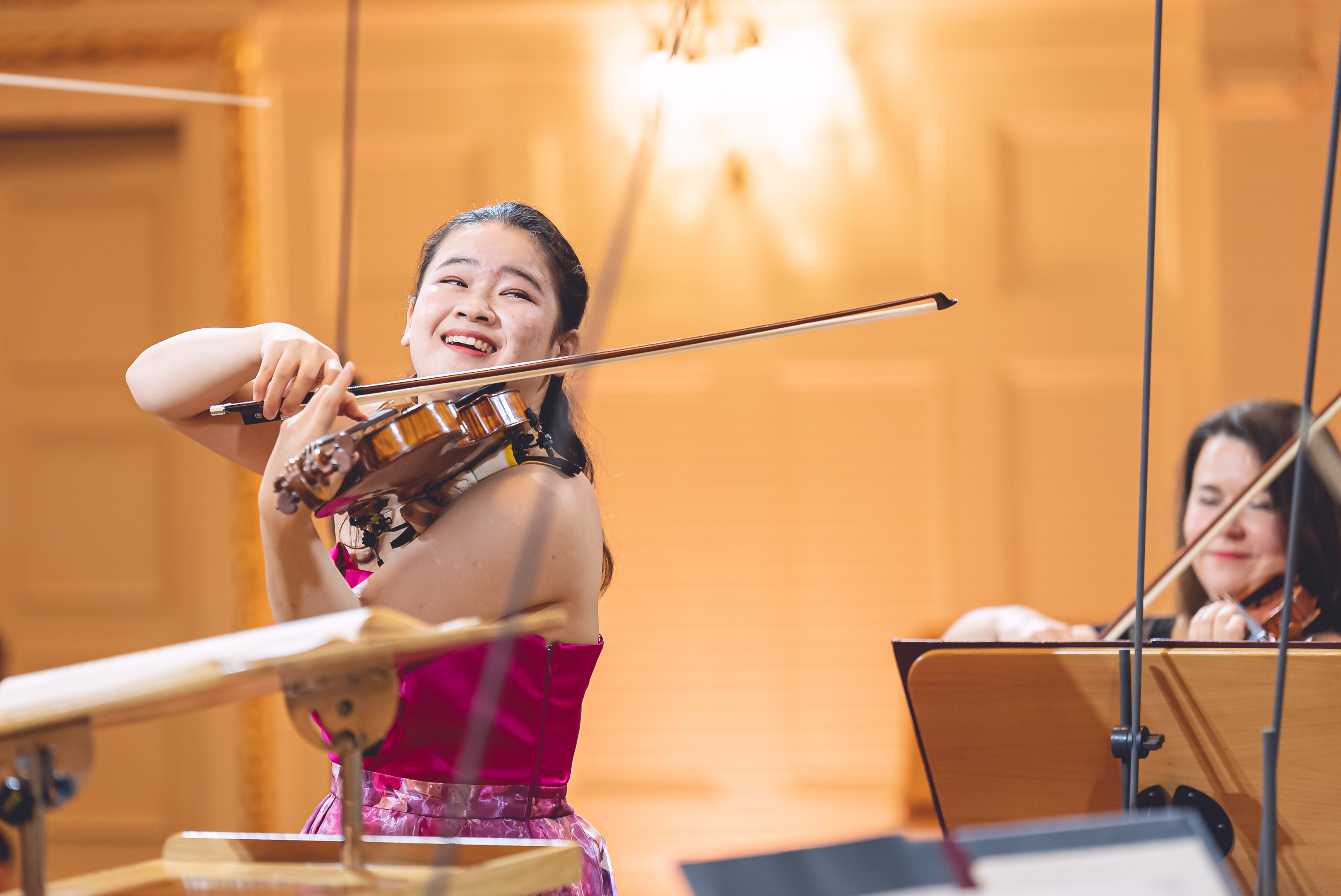 Picture - First Prize Winner Hina Maeda under the wings of Askonas Holt 